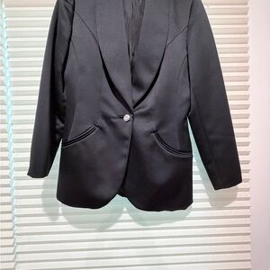 Oleg Cassini Classic Black Suit Jacket
